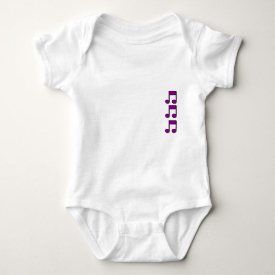 Musical Note Baby Bodysuit