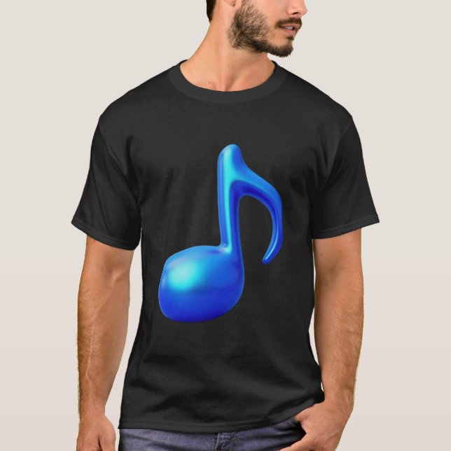 Musical note- eight note  T-Shirt (Front)