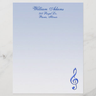 Musical Note Letterhead