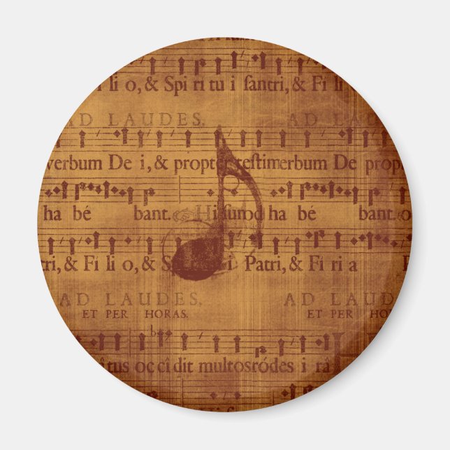 Musical Note Magnet (Front)