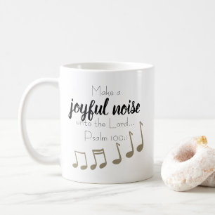 Musical Note Musician Singer Guitarist Drummer Coffee Mug