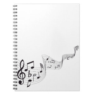 Musical Note Notebook