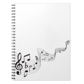 Musical Note Notebook
