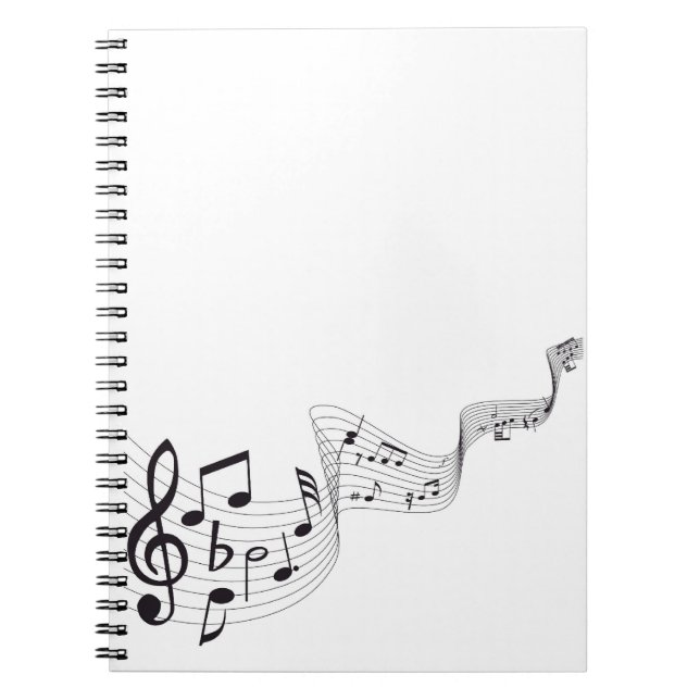 Musical Note Notebook (Front)