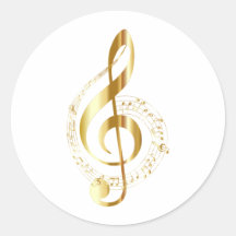 musical note sticker