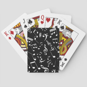 Musical Notes 2 Playing Cards