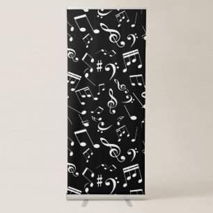 Musical Notes 2 Retractable Banner
