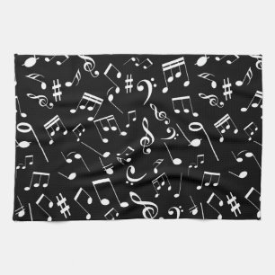 Musical Notes 2 Tea Towel