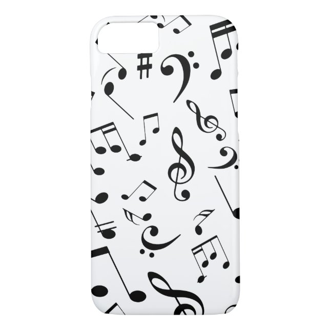 Musical Notes 3 Case-Mate iPhone Case (Back)