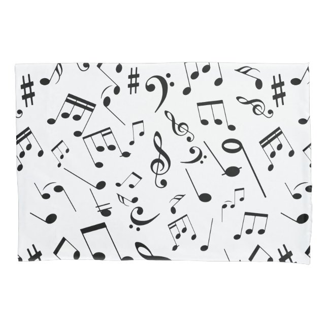 Musical Notes 3 Pillowcase (Front)
