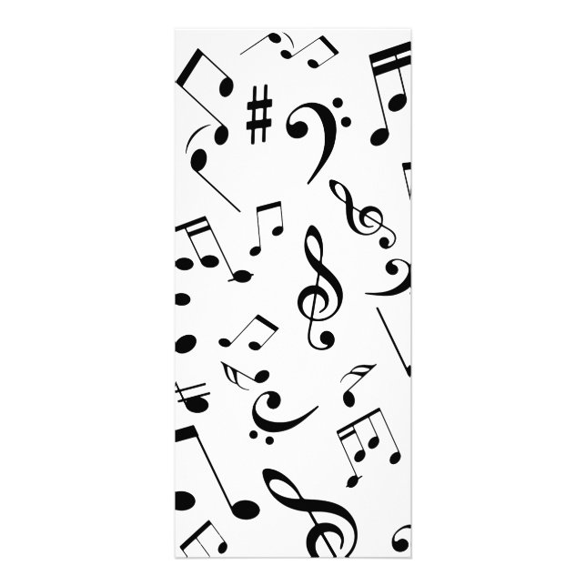 Musical Notes 3 Rack Card (Front)