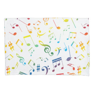 Musical Notes 4 Pillowcase