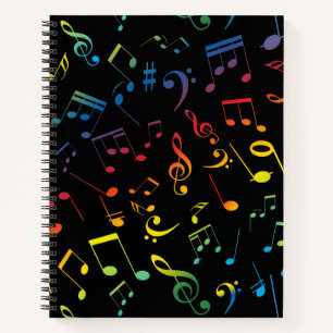Musical Notes 5 Notebook