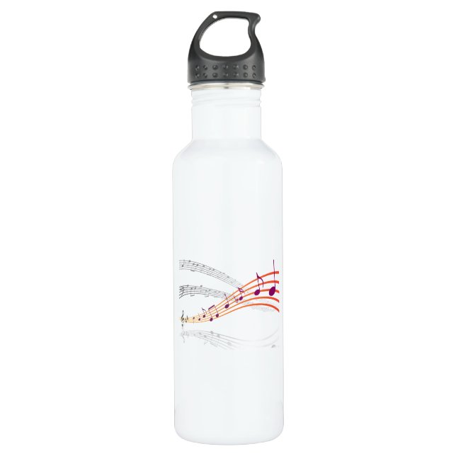 Musical Notes 710 Ml Water Bottle (Front)