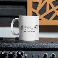 Musical Notes Band or Choir Teacher Custom Music
