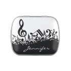 Musical Notes Candy Tin_Favor Box
