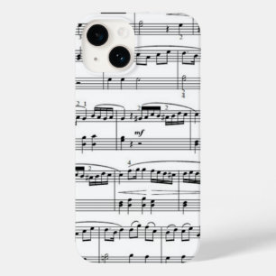 musical notes Case-Mate iPhone 14 case