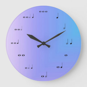Musical Notes Clock