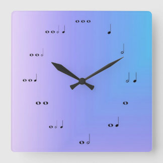 Musical Notes Clock