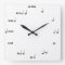 Musical notes clock