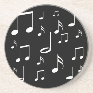 musical notes coaster