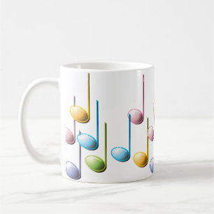 Musical Notes Coffee Mug