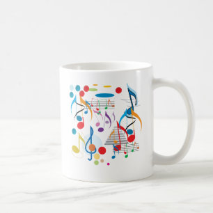 Musical Notes Coffee Mug