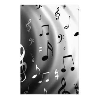 Music Custom Stationery, Music Stationery Templates