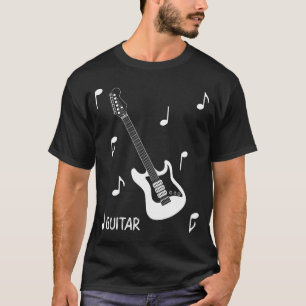 Musical Notes Electric Guitar T-Shirt