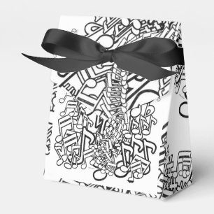 MUSICAL NOTES FAVOUR BOX