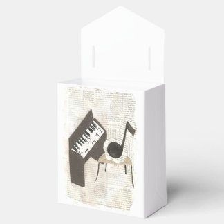 Musical Notes Giftbox Favour Box