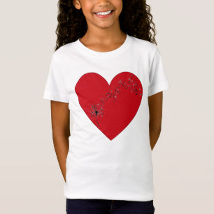 Musical notes in the heart, T-Shirt