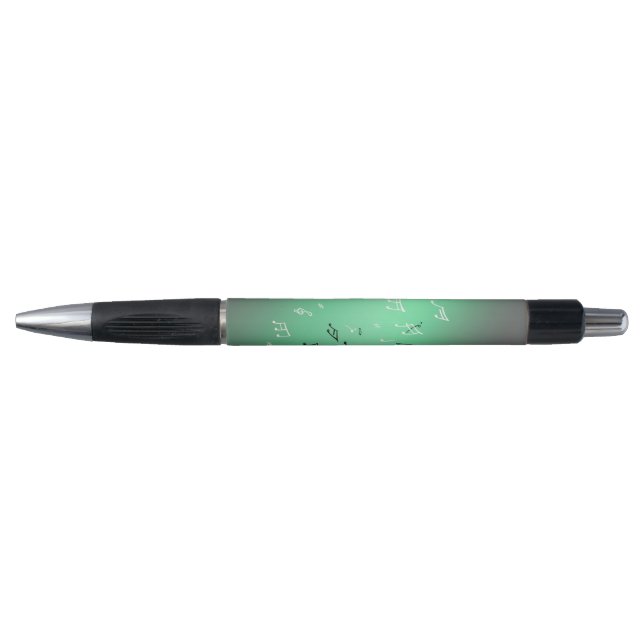 Musical Notes in the Moonlight green  (Front)