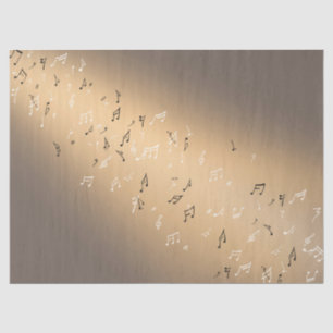 Musical Notes in the moonlight  Tissue Paper