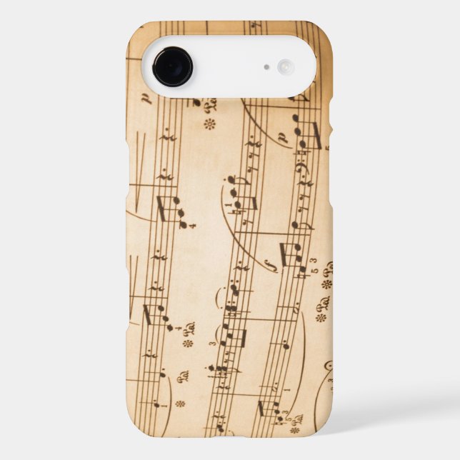 Musical Notes iPhone 5 Case (Back)