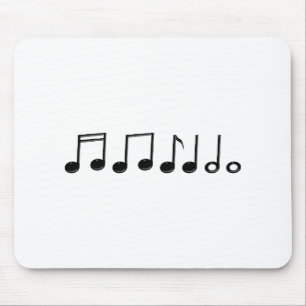 Musical Notes Mouse Mat