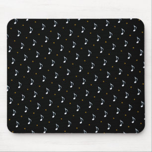 musical notes mouse mat
