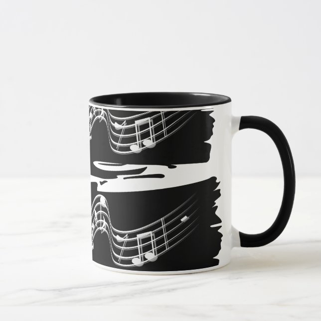 Musical notes mug (Right)