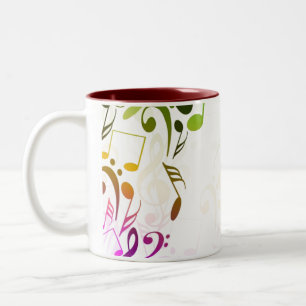 Musical Notes Mug