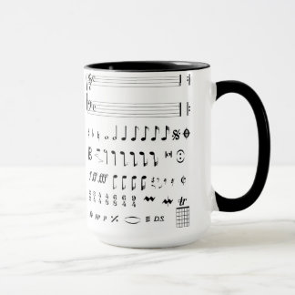 Musical Notes Mug. Mug