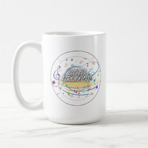 Musical Notes Mug – Music Lover Coffee Cup