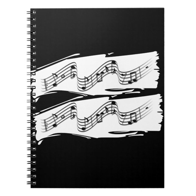 Musical notes notebook (Front)