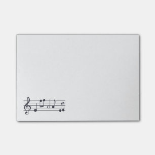 Musical Notes Notepad