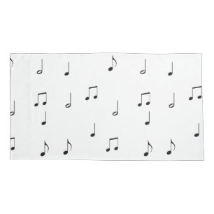 Musical Notes Pillow Case