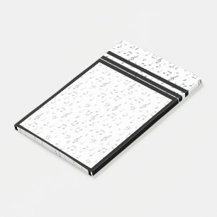 Musical Notes Post It Notes