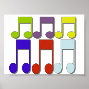 Musical Notes Poster