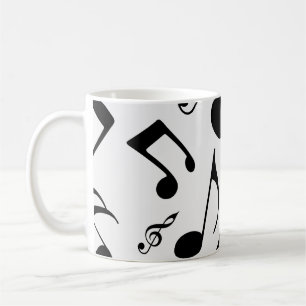 Musical Notes - Sheet Music Design Coffee Mug