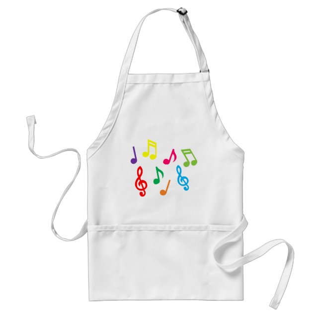Musical notes standard apron (Front)