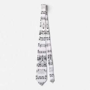 Musical Notes Tie