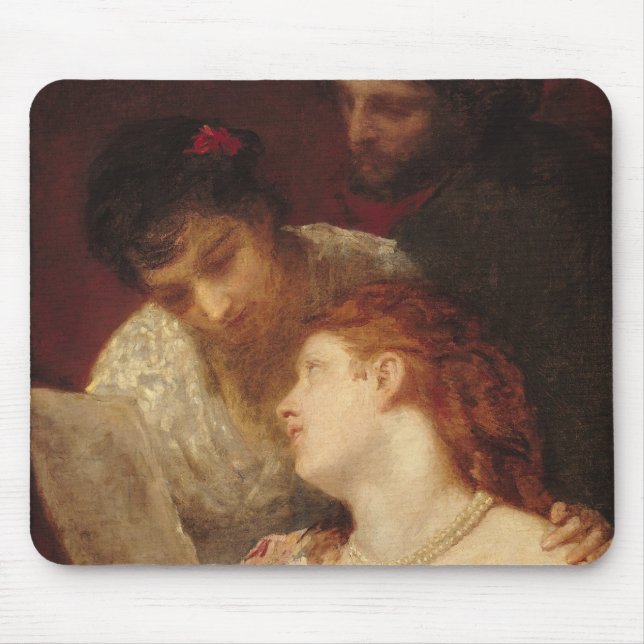 Musical Party, 1874 Mouse Mat (Front)